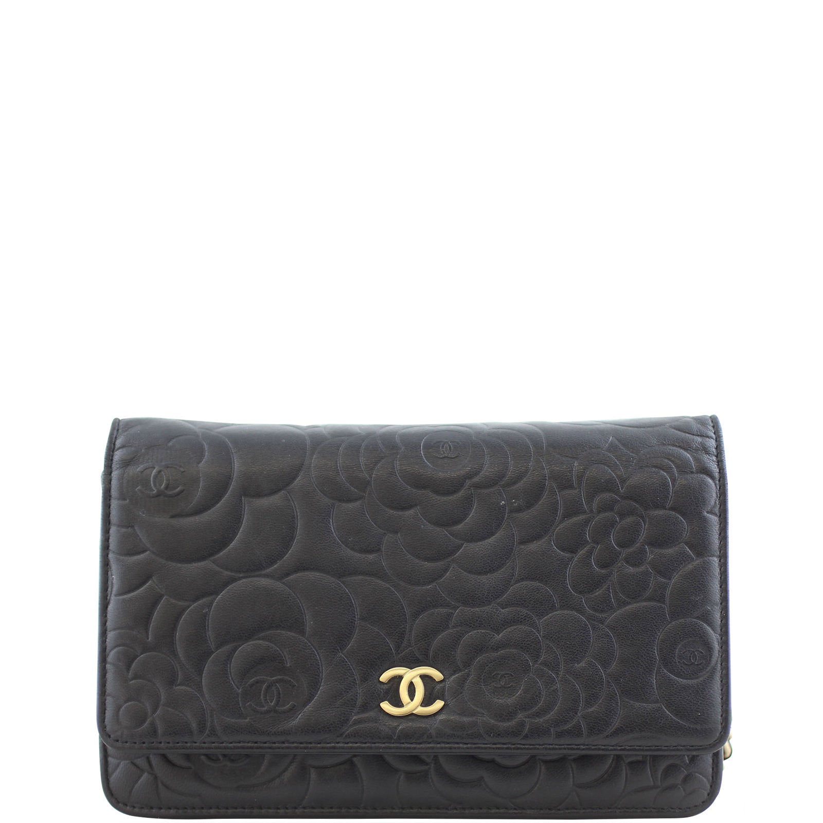 Chanel Camellia Wallet on Handbag Chain Chain 2025