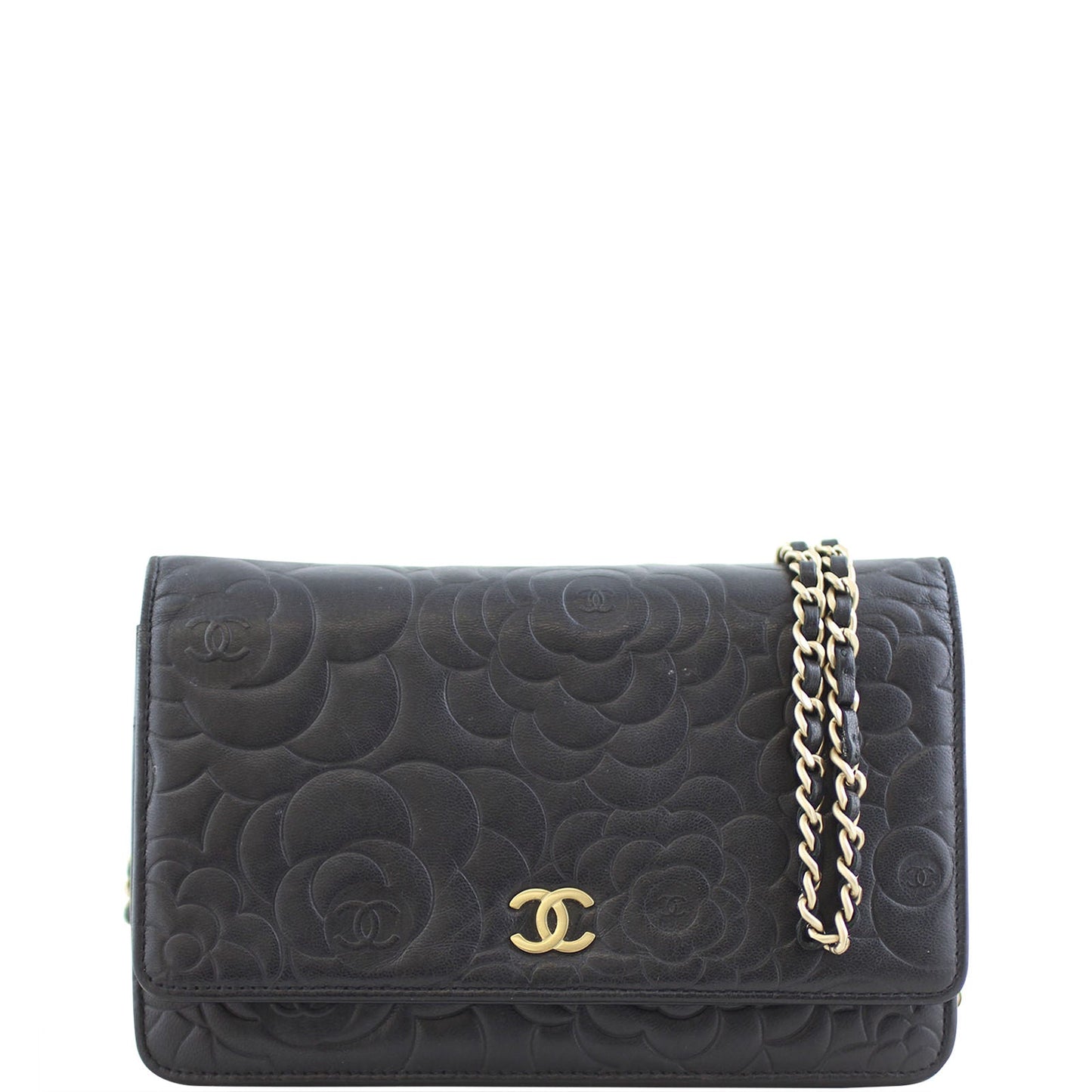 Chanel Camellia Wallet on Handbag Chain Chain 2025