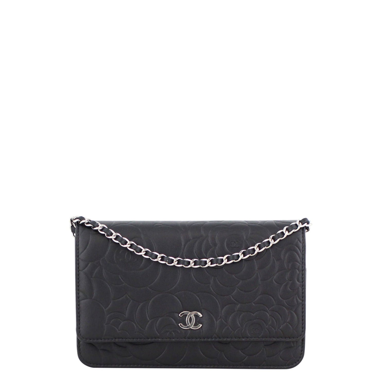 Chanel Camellia Wallet on Handbag Chain