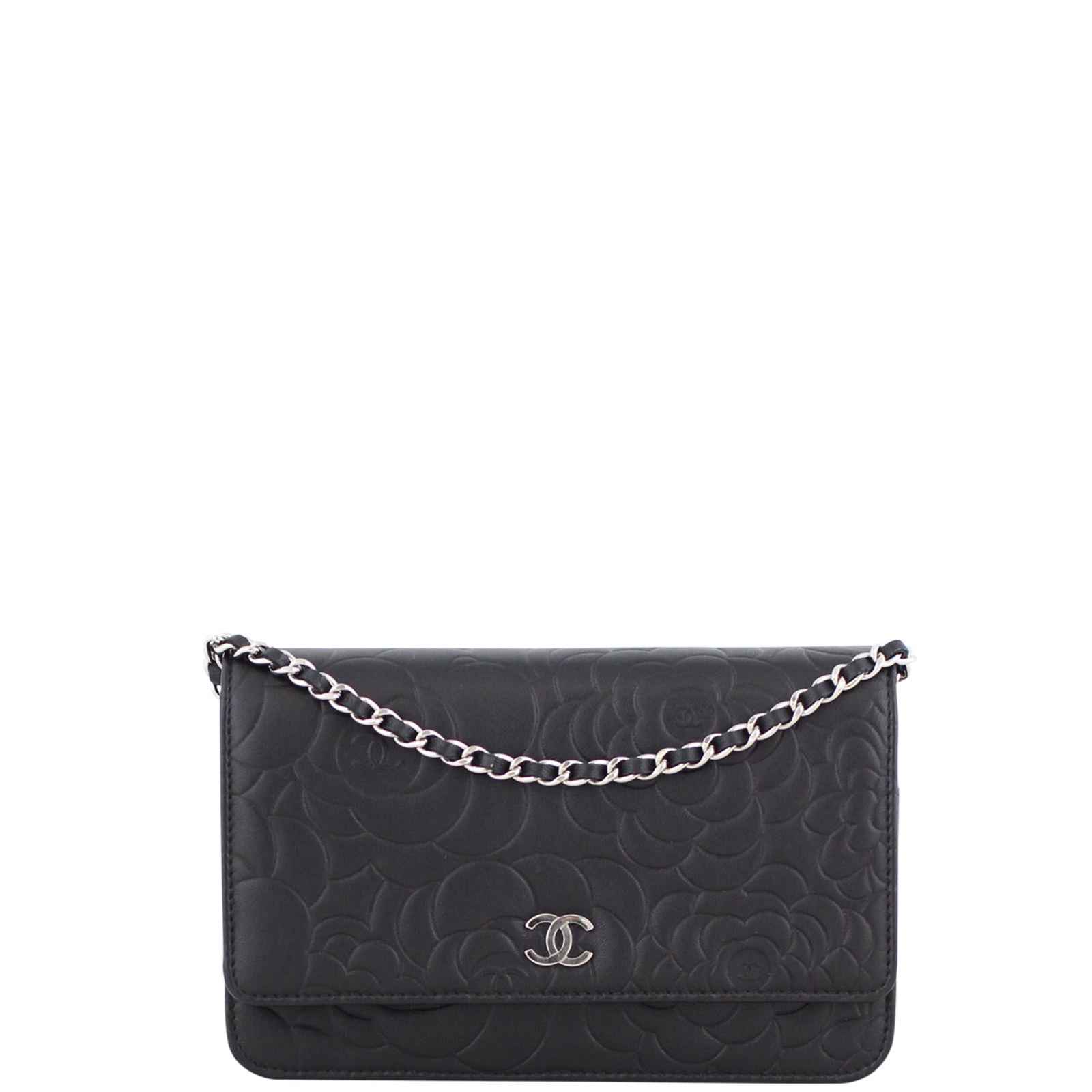 Chanel Camellia Wallet on Handbag Chain
