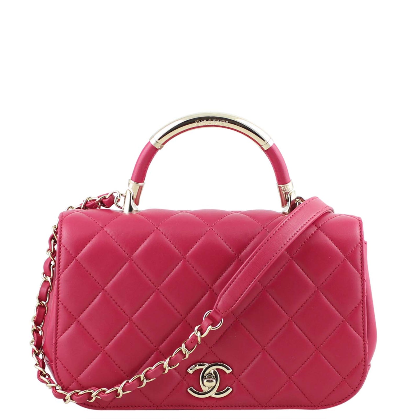 Chanel Carry Chic Handbag Small
