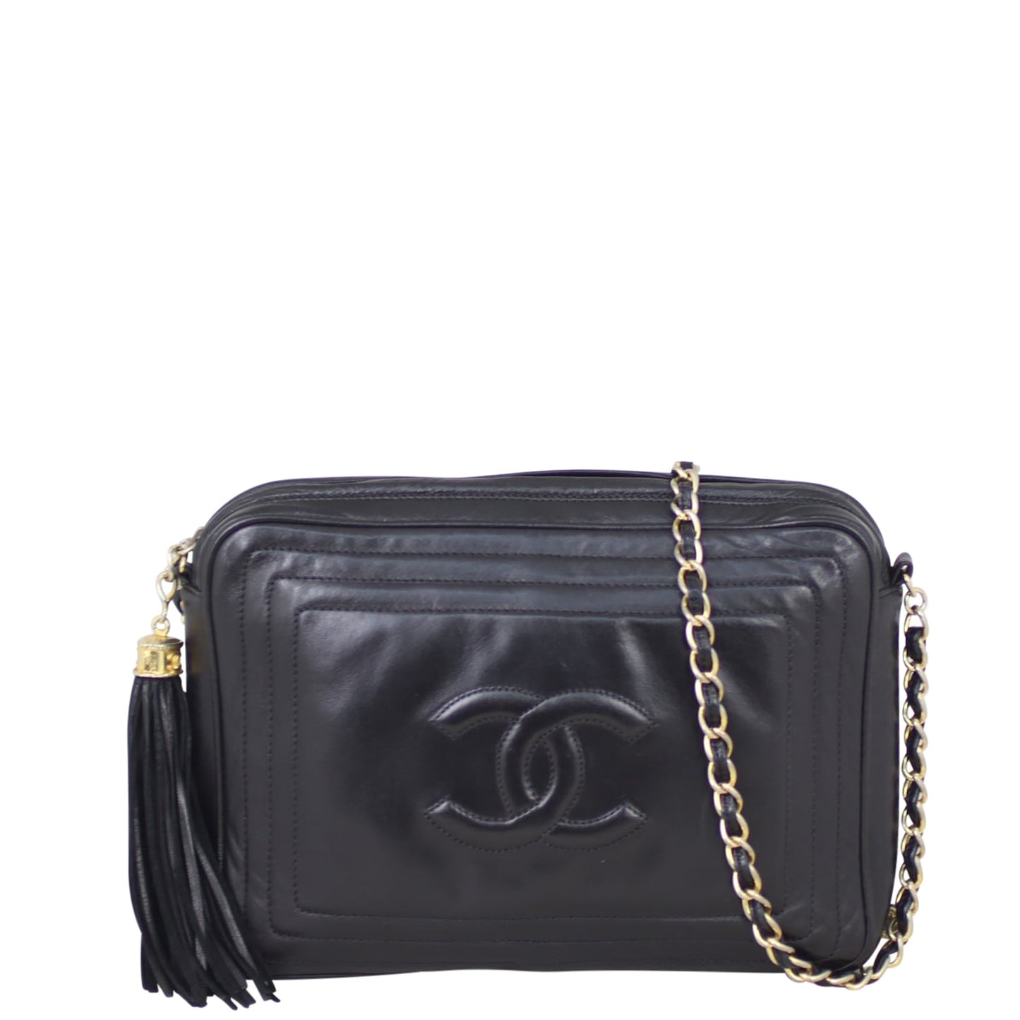 Chanel CC Tassel Camera Bag Handbag