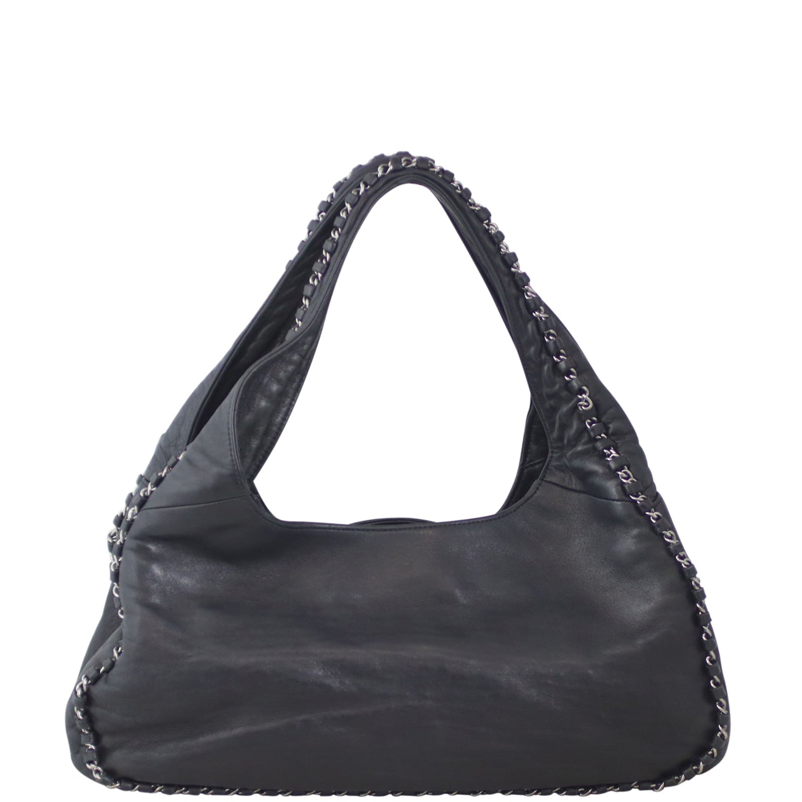 Chanel Around Hobo Chain Hobo Bag