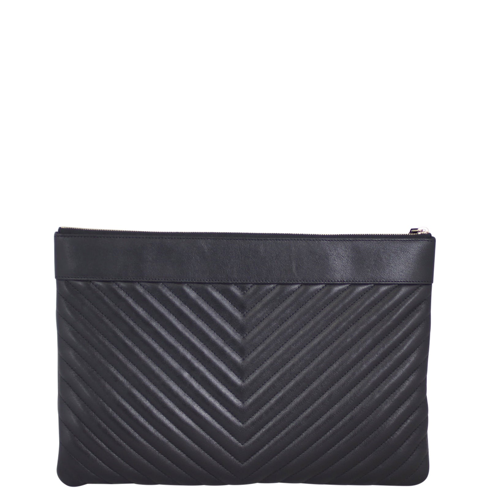 Chanel Chevron O-Case Handbag