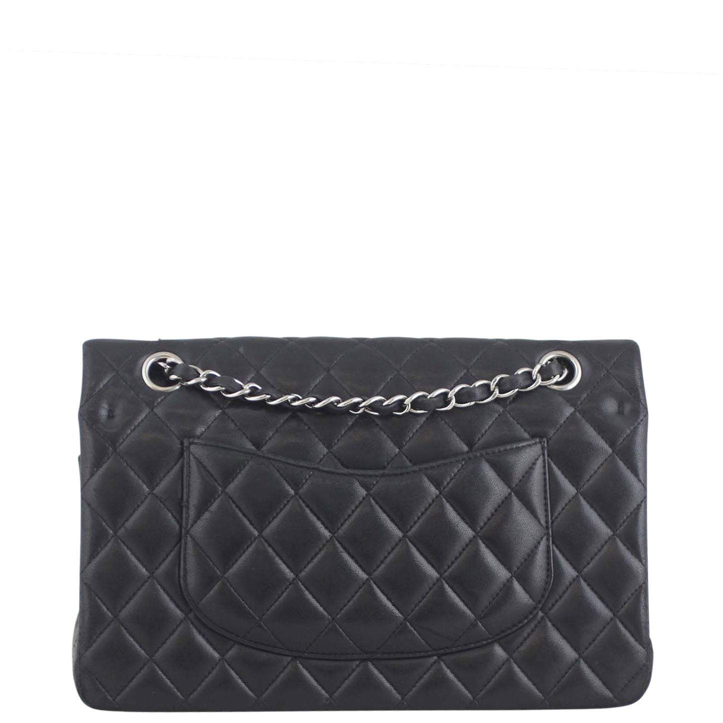 Chanel Classic Double 20 Series Handbag Black Medium