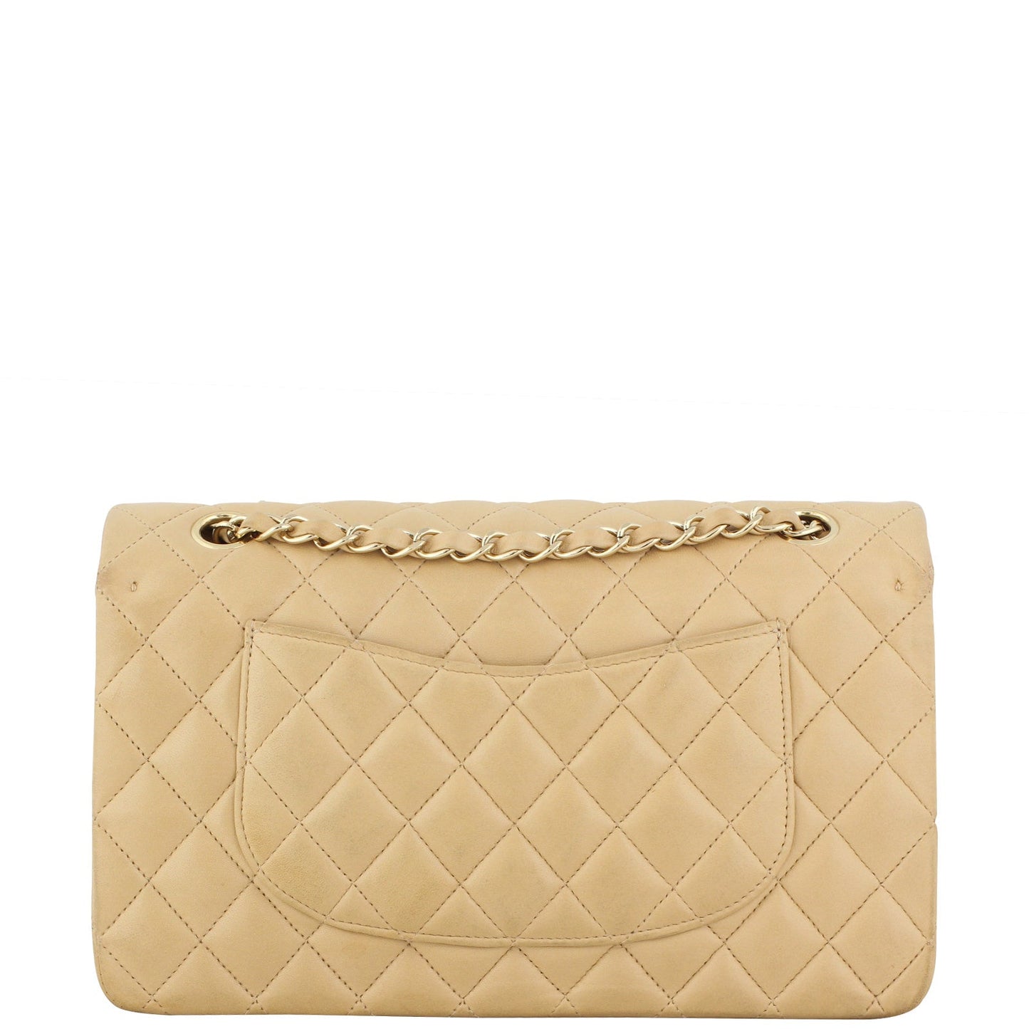 Chanel Classic Double Handbag Brown Medium Flap Medium3356