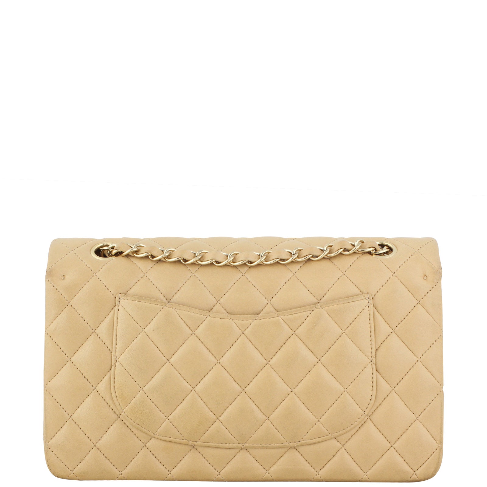 Chanel Classic Double Handbag Brown Medium Flap Medium3356