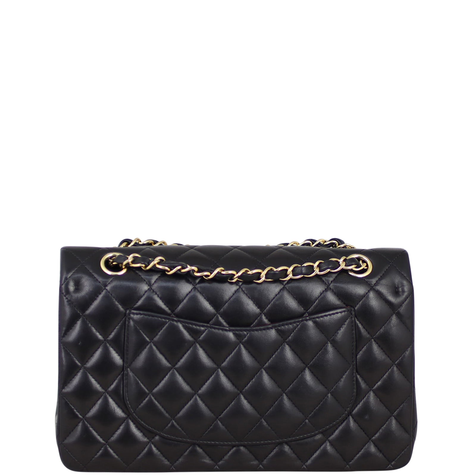 Chanel Classic Double 11 Series Handbag Black Medium