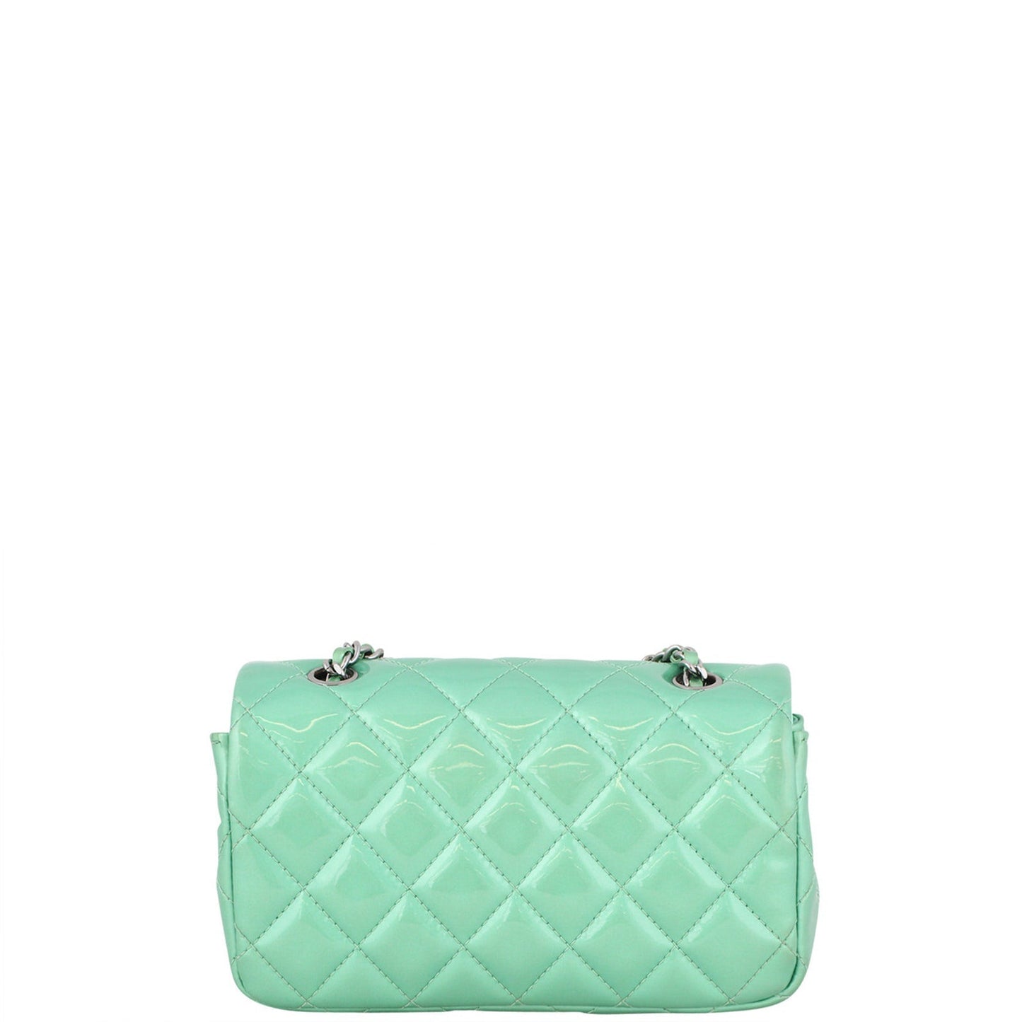 Chanel Classic Extra Handbag Green Mini Mini Bag