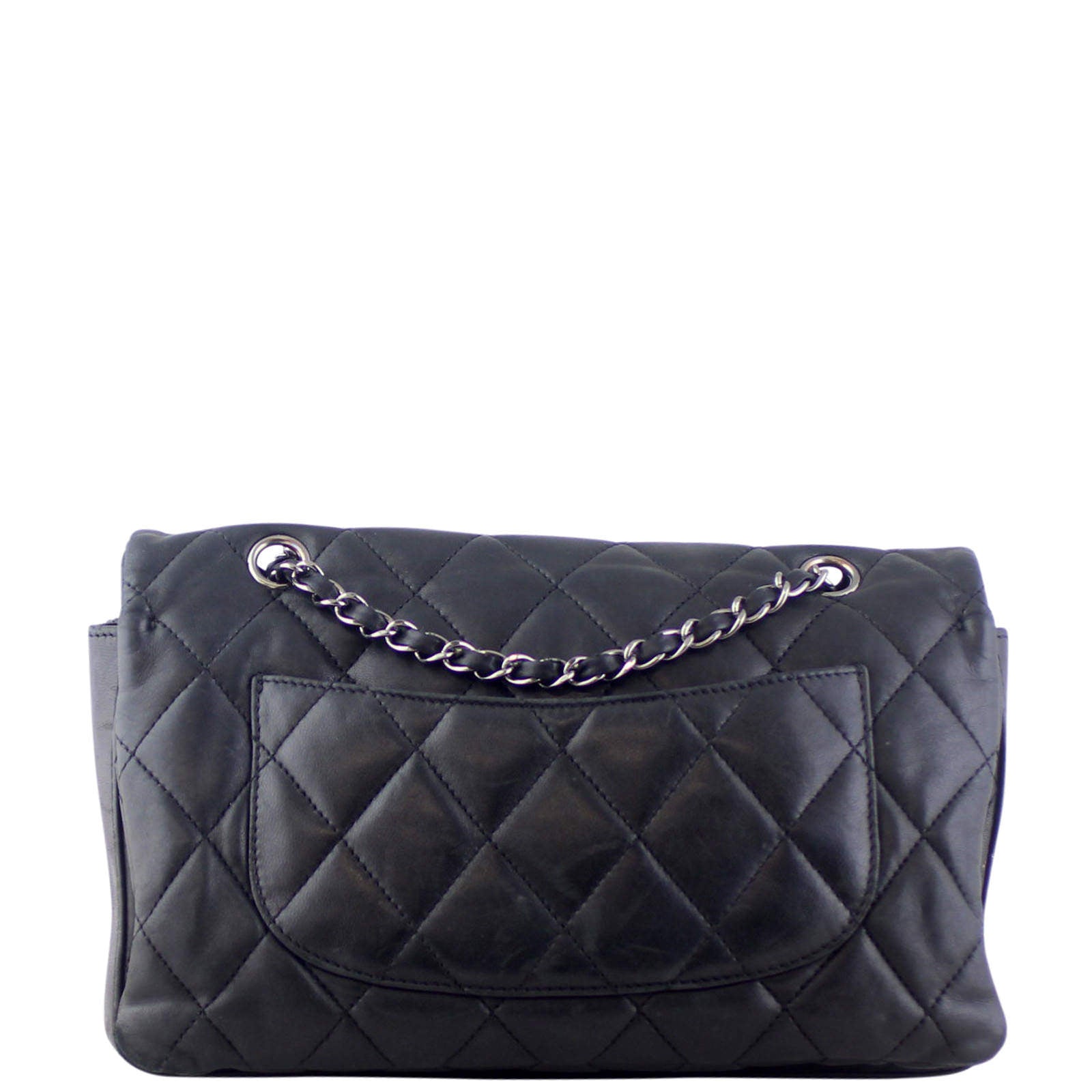 Chanel Soft Three-Pouch Bag Quilted Flap Handbag