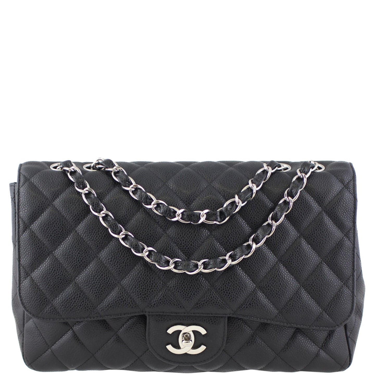 Chanel Classic Single Jumbo 12 Series Handbag Flap