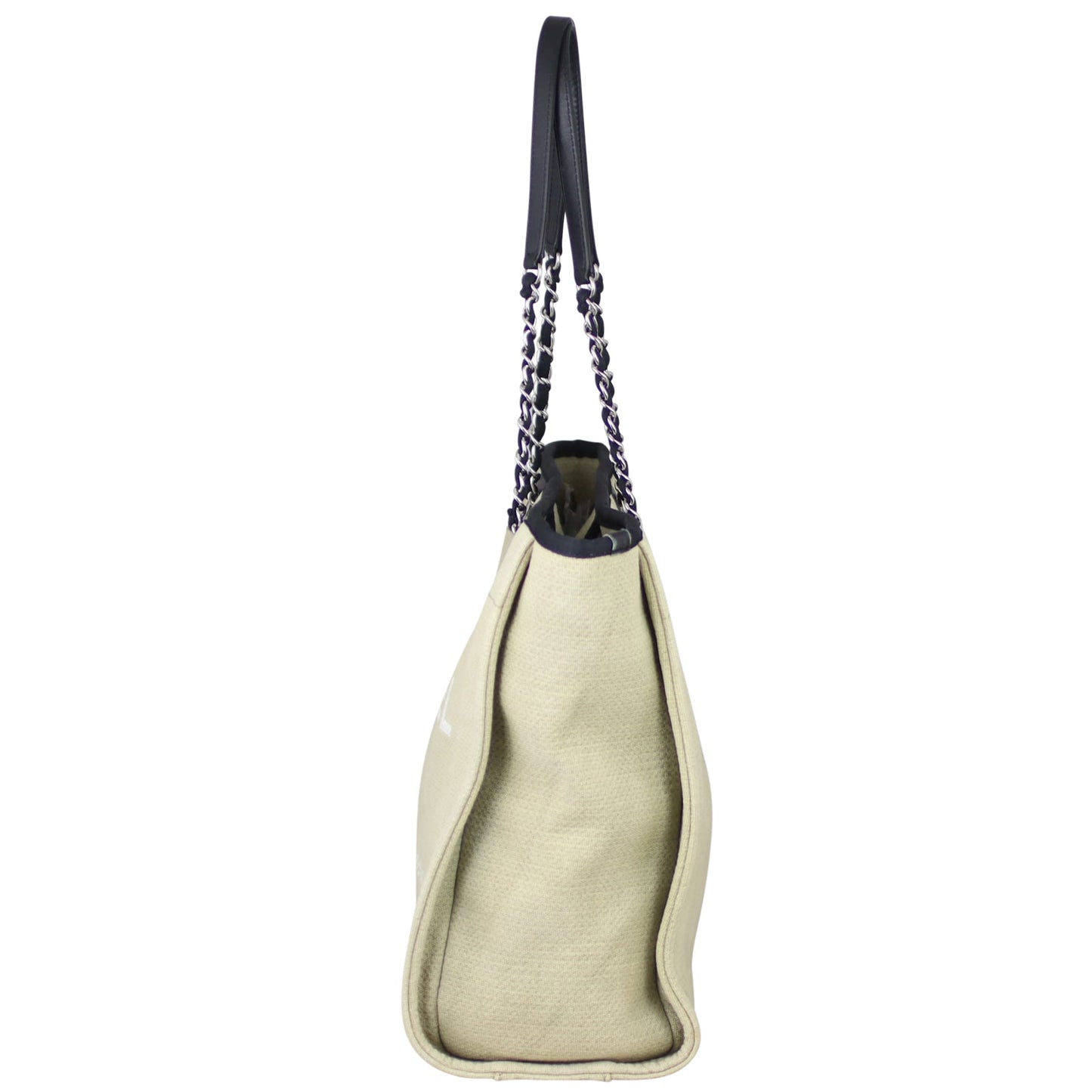 Chanel Deauville Handbag Small Tote Bag Small 3411