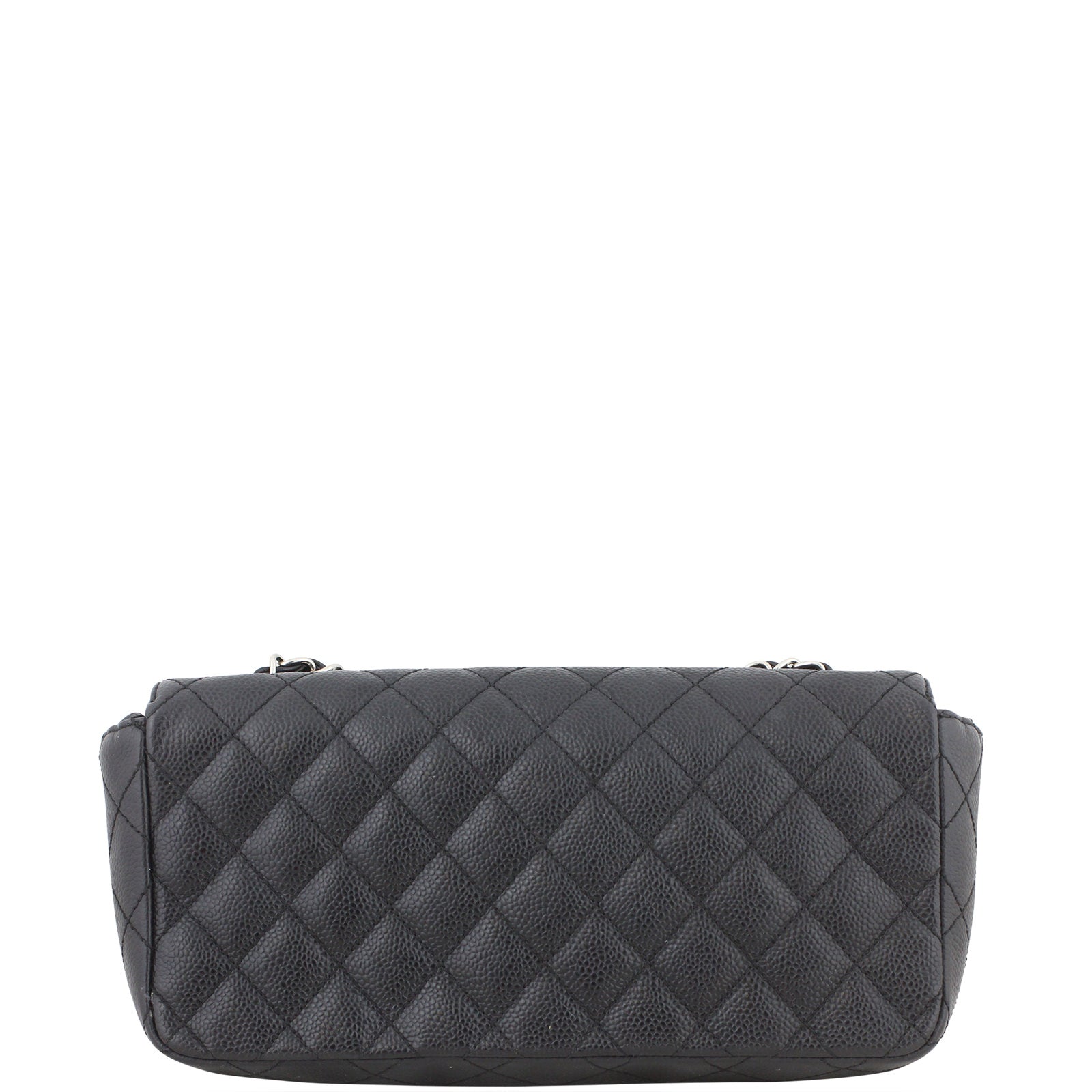 Chanel East West Bag Caviar Flap Handbag
