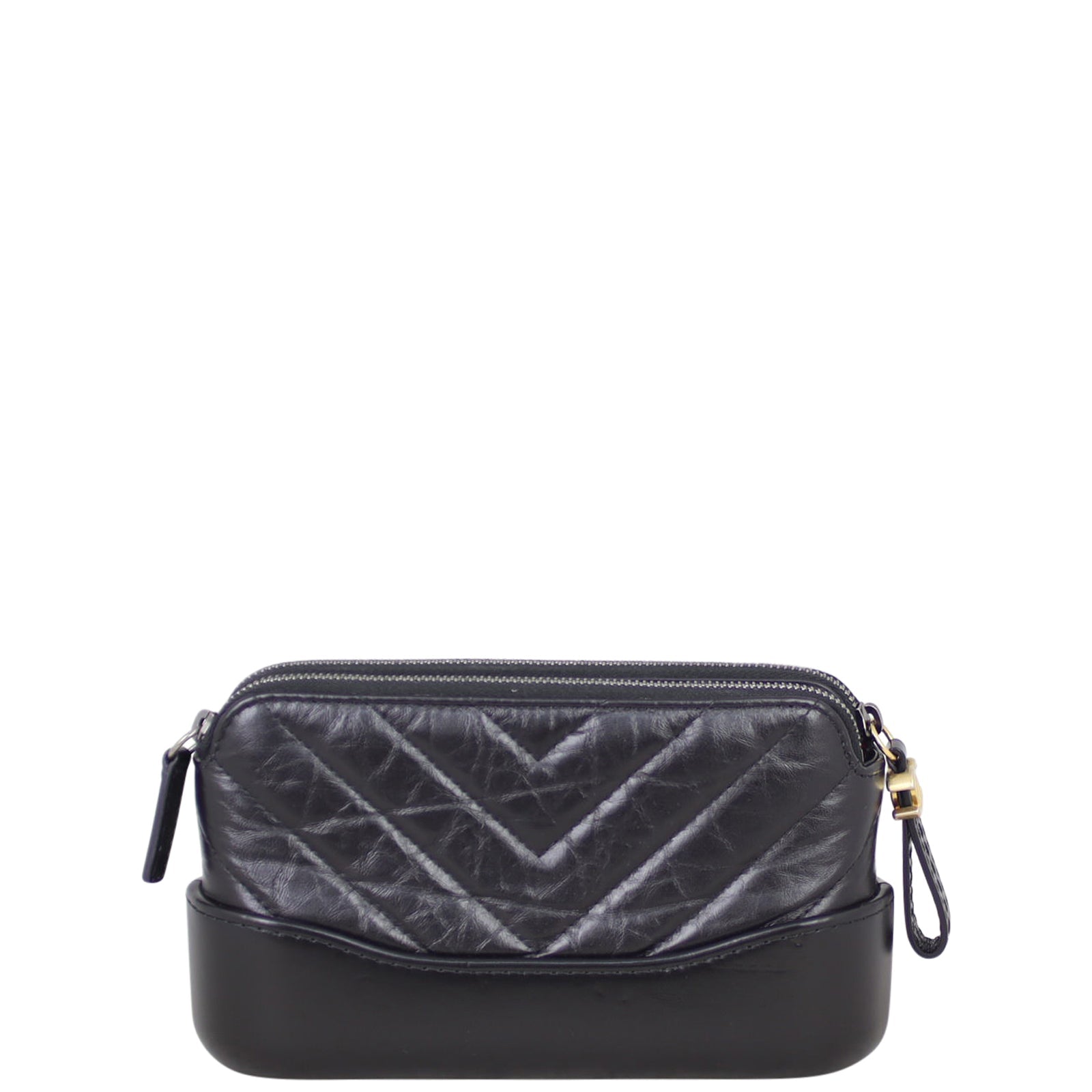 Chanel Gabrielle Clutch with Black Chain Clutch Bag