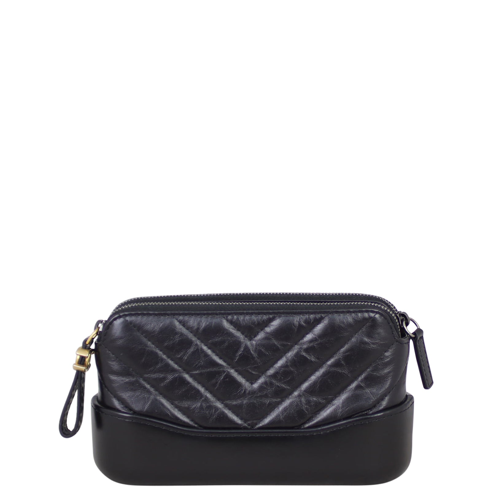 Chanel Gabrielle Clutch with Black Chain Clutch Bag