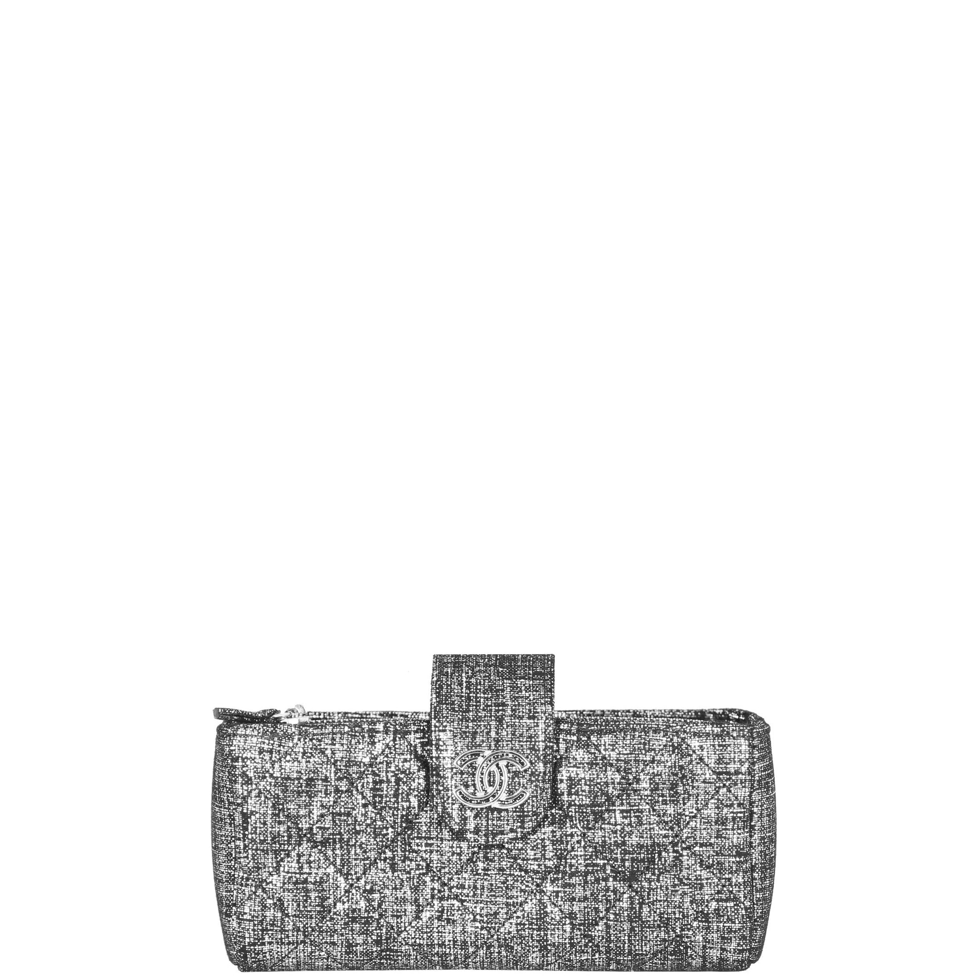 Chanel Iridescent O- Clutch Mini Clutch Bag