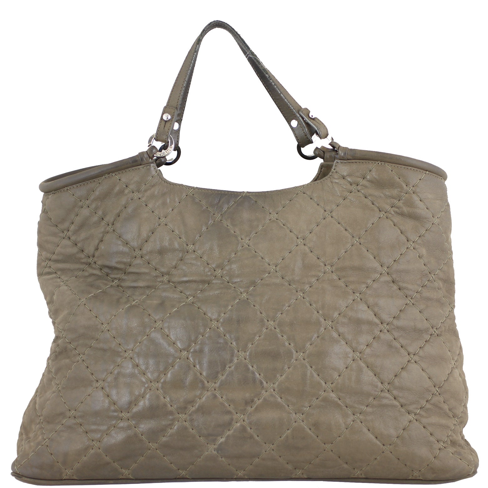 Chanel Iridescent Sea Hit Tote Brown Large Tote Bag