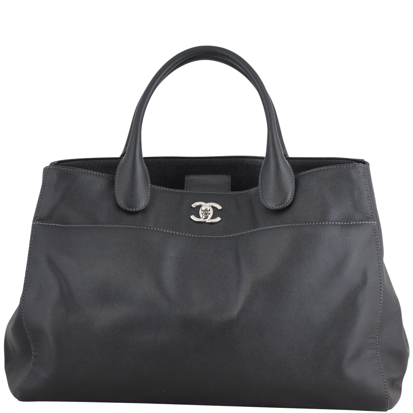 Chanel Shopping Bag Soft Caviar Large Handbag