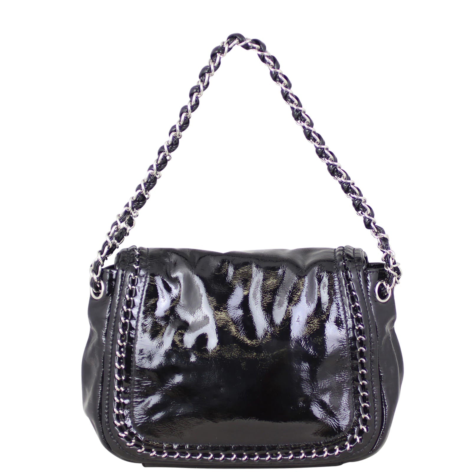 Chanel Luxe Ligne Accordion Bag Flap Handbag