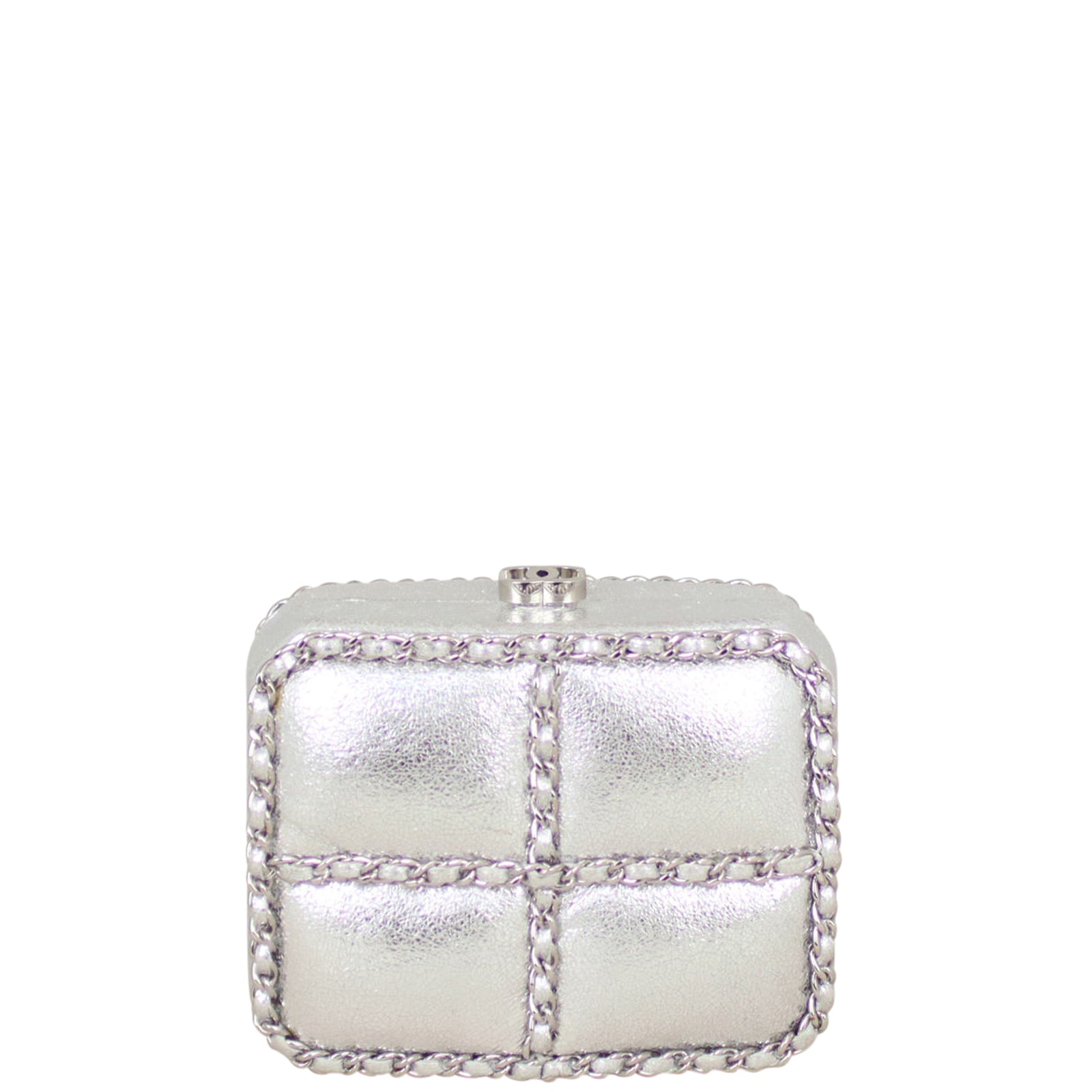 Chanel Box Minaudiere Shoulder Bag Chain