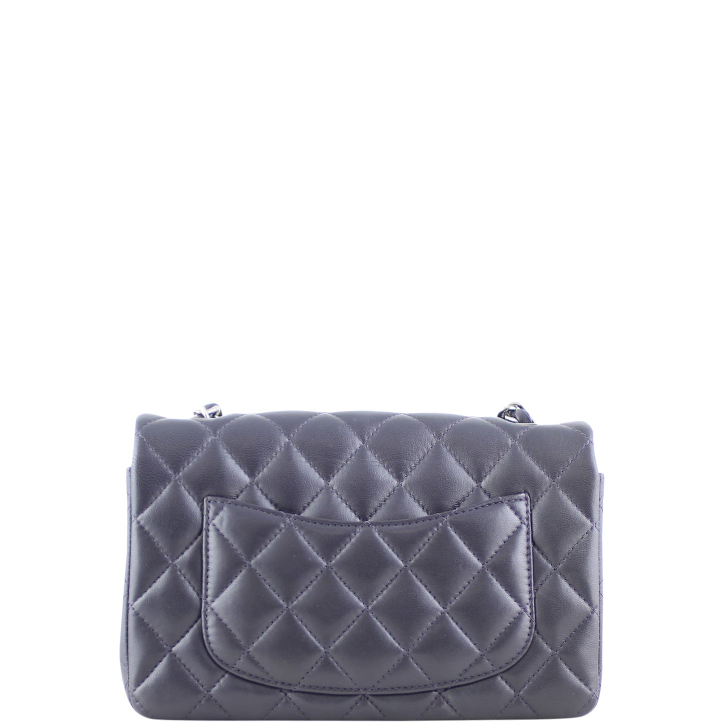 Chanel Classic Rectangular Bag Deep Purple Mini Mini Bag