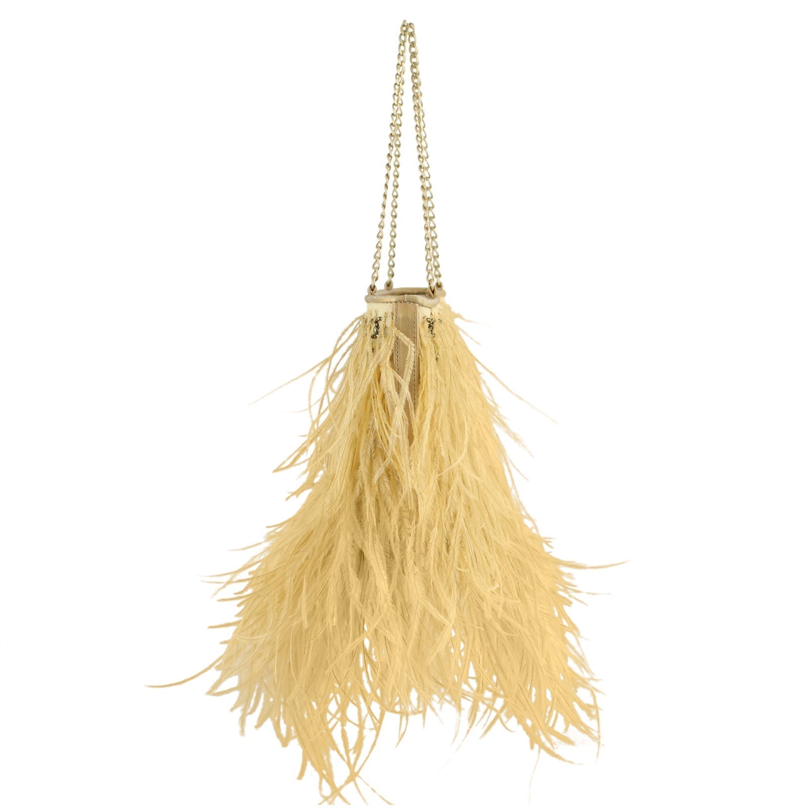 Chanel Ostrich Feather Evening Bag Handbag