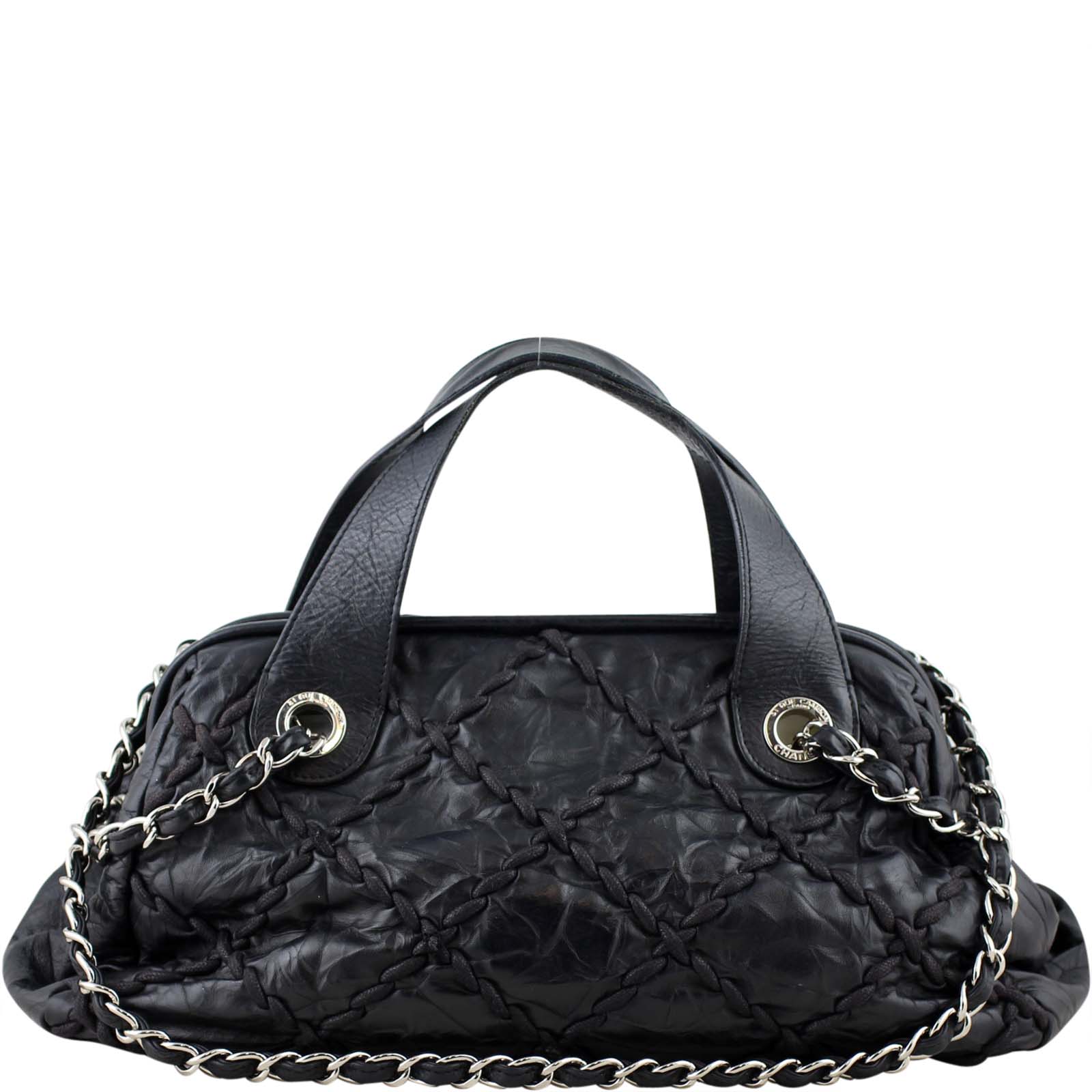 Chanel Ultra Stitch Bowling Bag Handbag