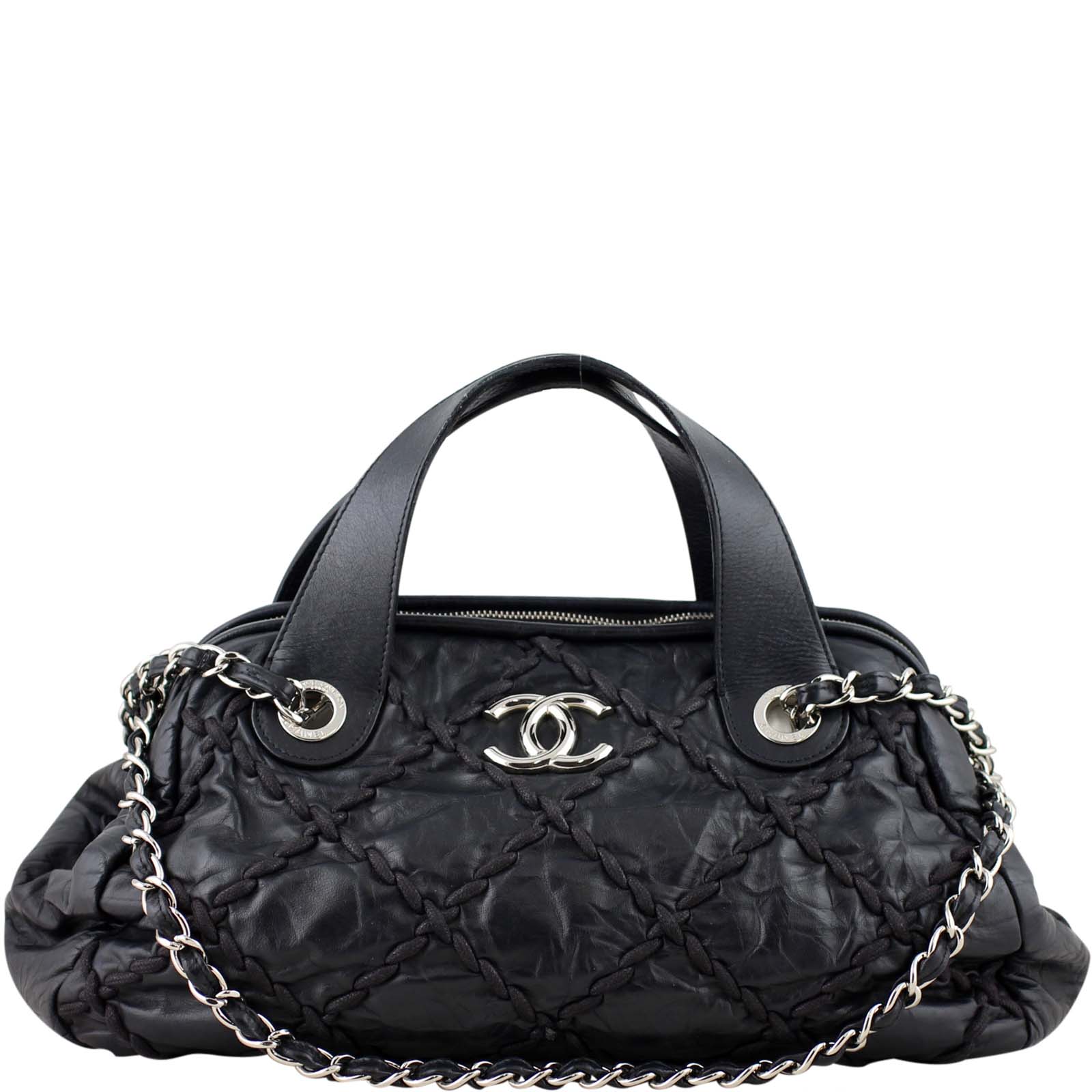 Chanel Ultra Stitch Bowling Bag Handbag