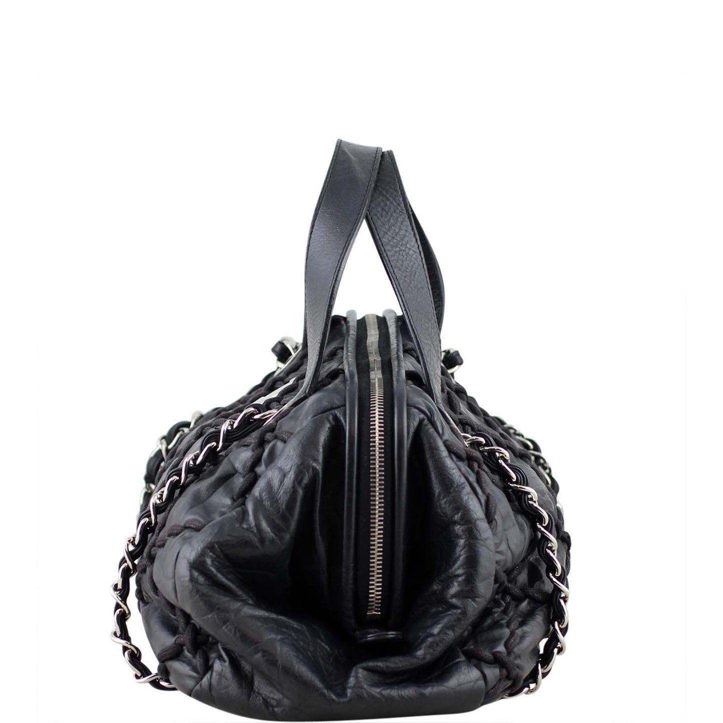 Chanel Ultra Stitch Bowling Bag Handbag