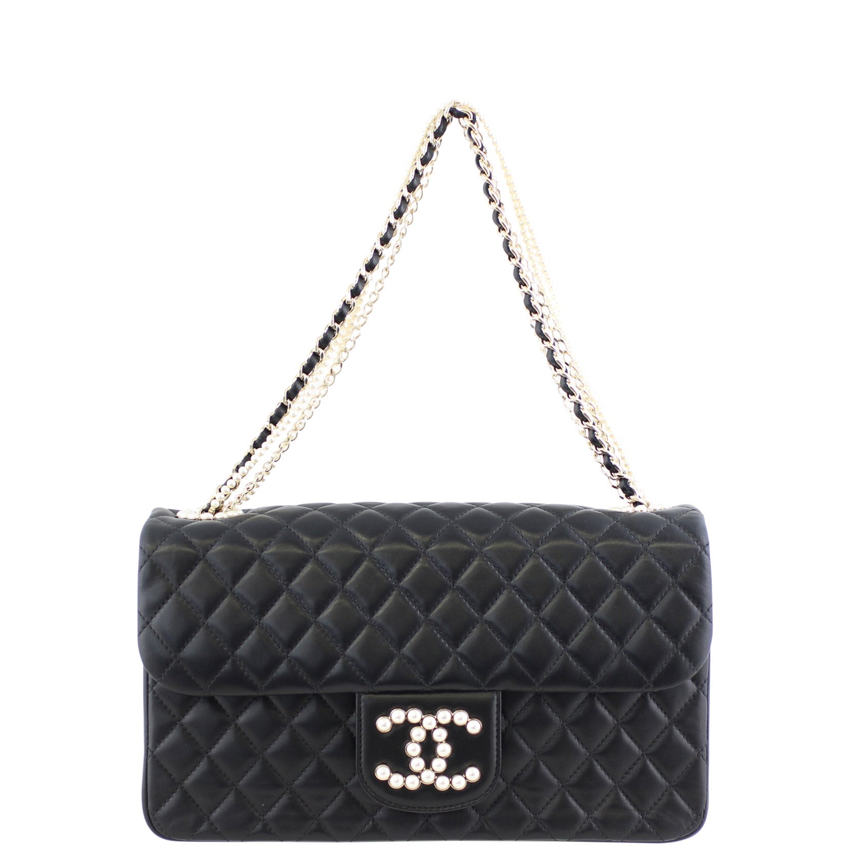 Chanel Westminster Pearl Bag Medium Flap Handbag
