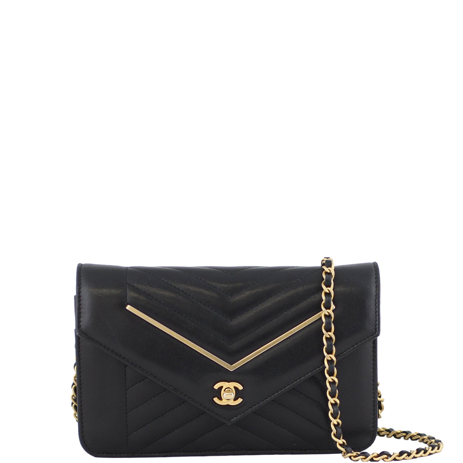 Chanel CC Envelope Wallet on Handbag Chain