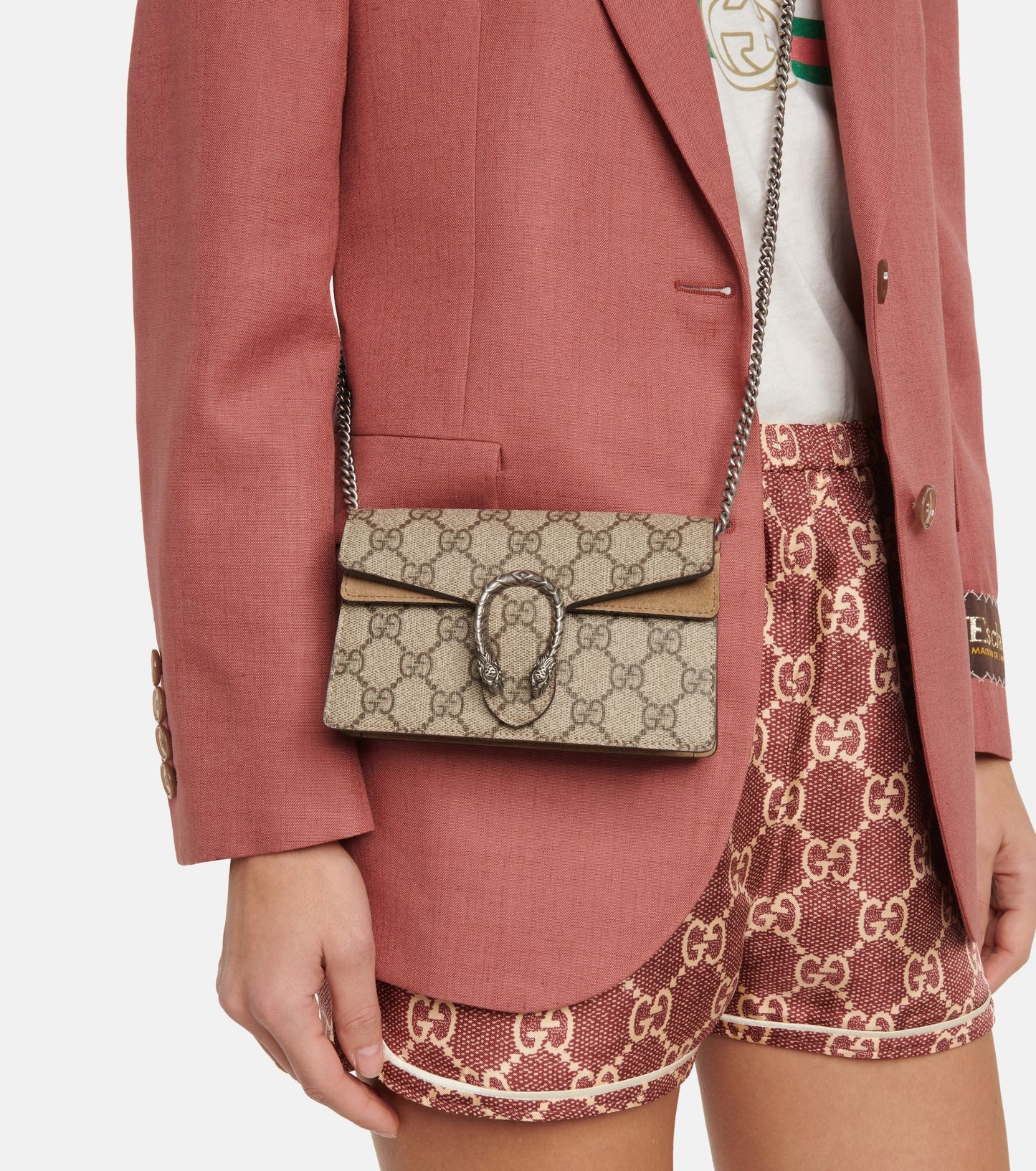 Gucci DIONYSUS GG SUPER Mini Crossbody Bag