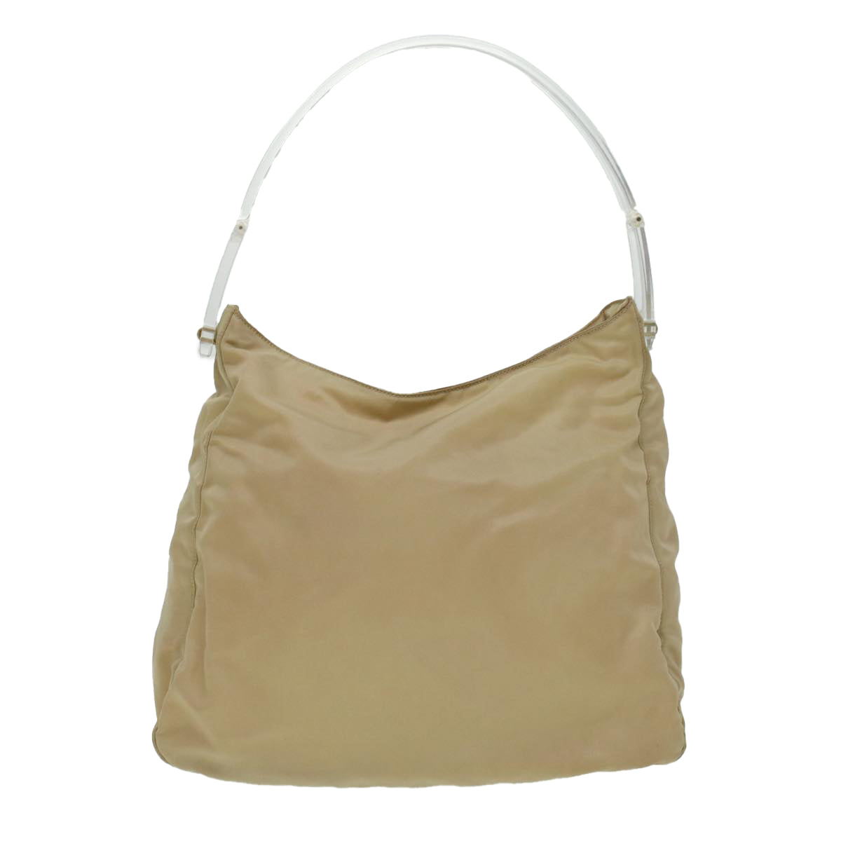 Prada Shoulder Bag Nylon Beige Nylon Beige Cl581