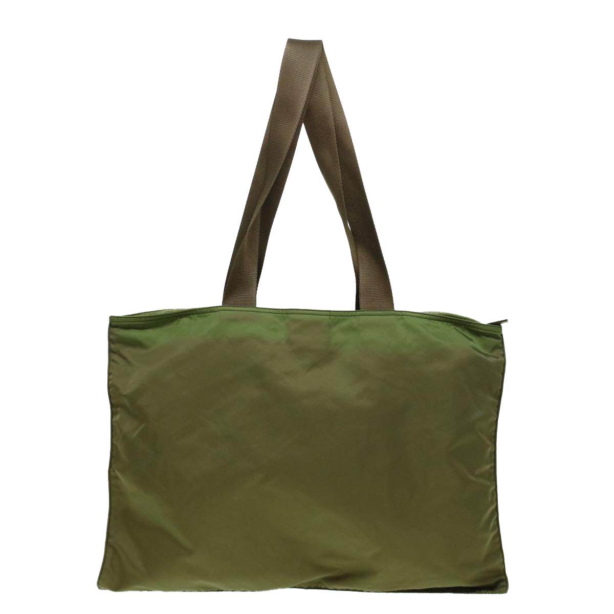 Prada Shoulder Bag Khaki Nylon Nylon Khaki Cl582