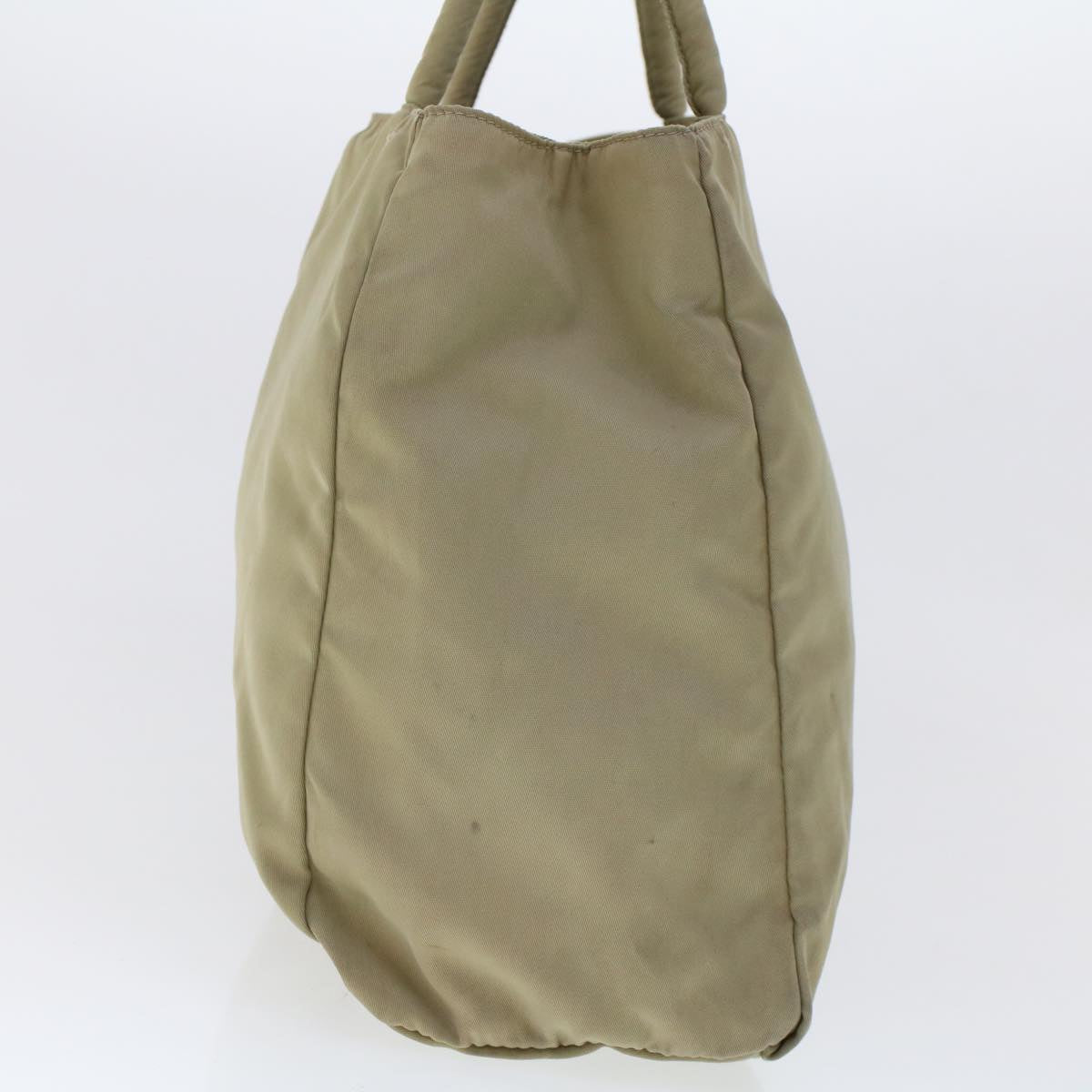 Prada Hand Bag Khaki Nylon Travel Bag Nylon Khaki Cl650
