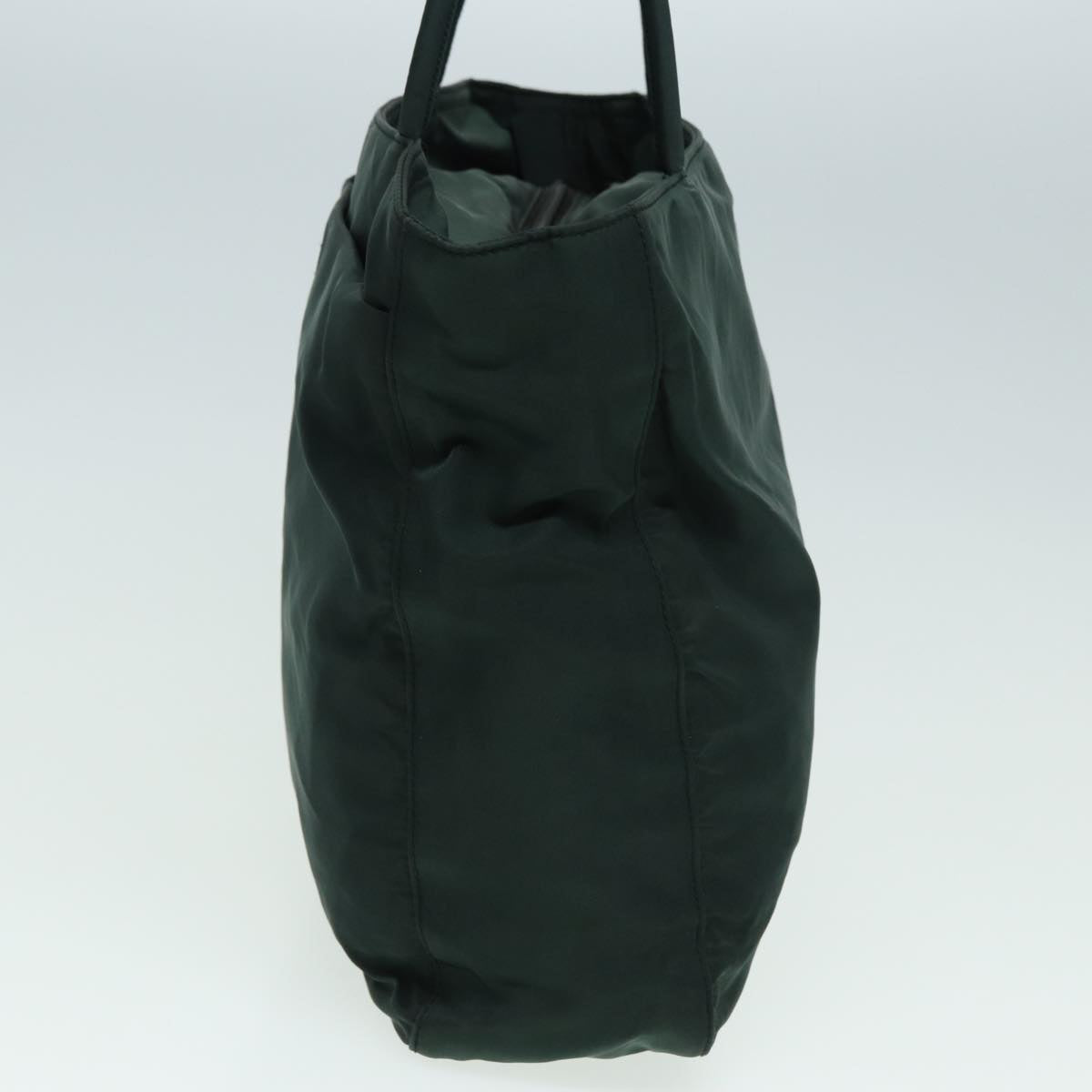 Prada Hand Bag Khaki Auth Nylon Travel Bag Khaki Auth Cl840