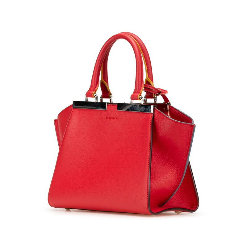 Fendi Petit 3Jours Handbag Leather Travel Bag