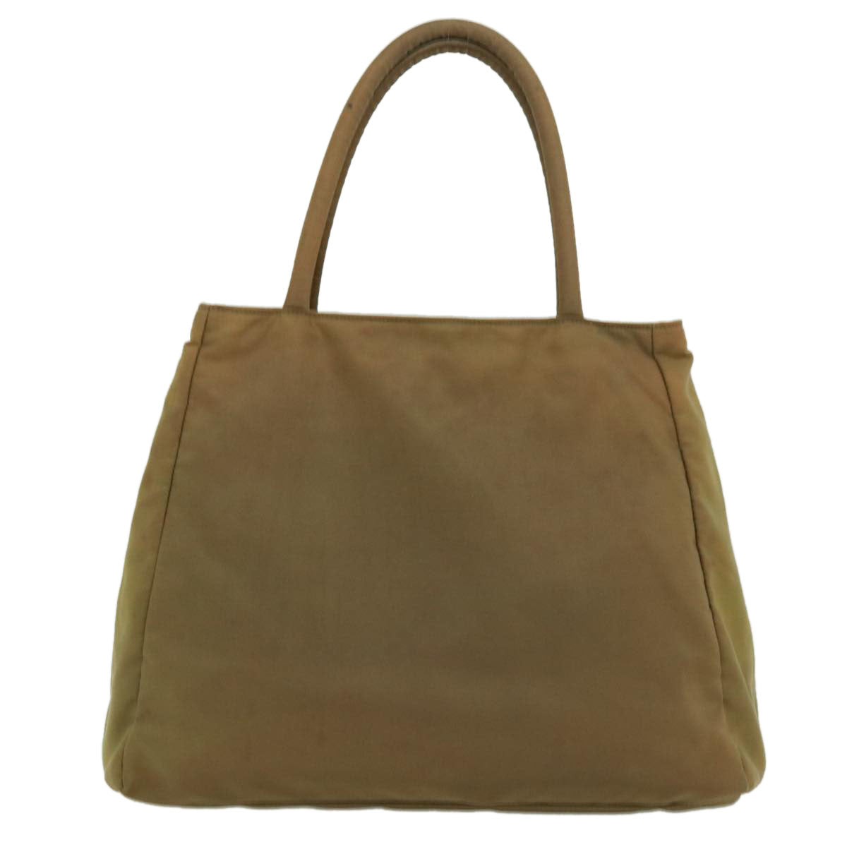 Prada Hand Bag Khaki Nylon Travel Bag Nylon Khaki Cr603
