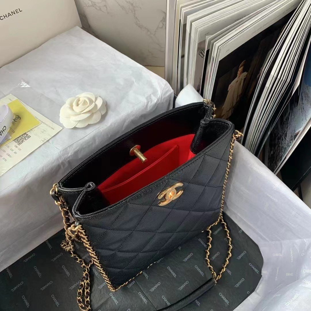 Chlsmall Shopping Bag For Women Bags Black Tote Bag
