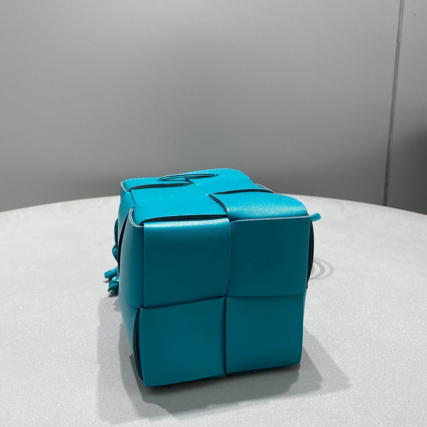 Top Quality Cassette Bag For Women Bags Blue Mini Bucket Bag