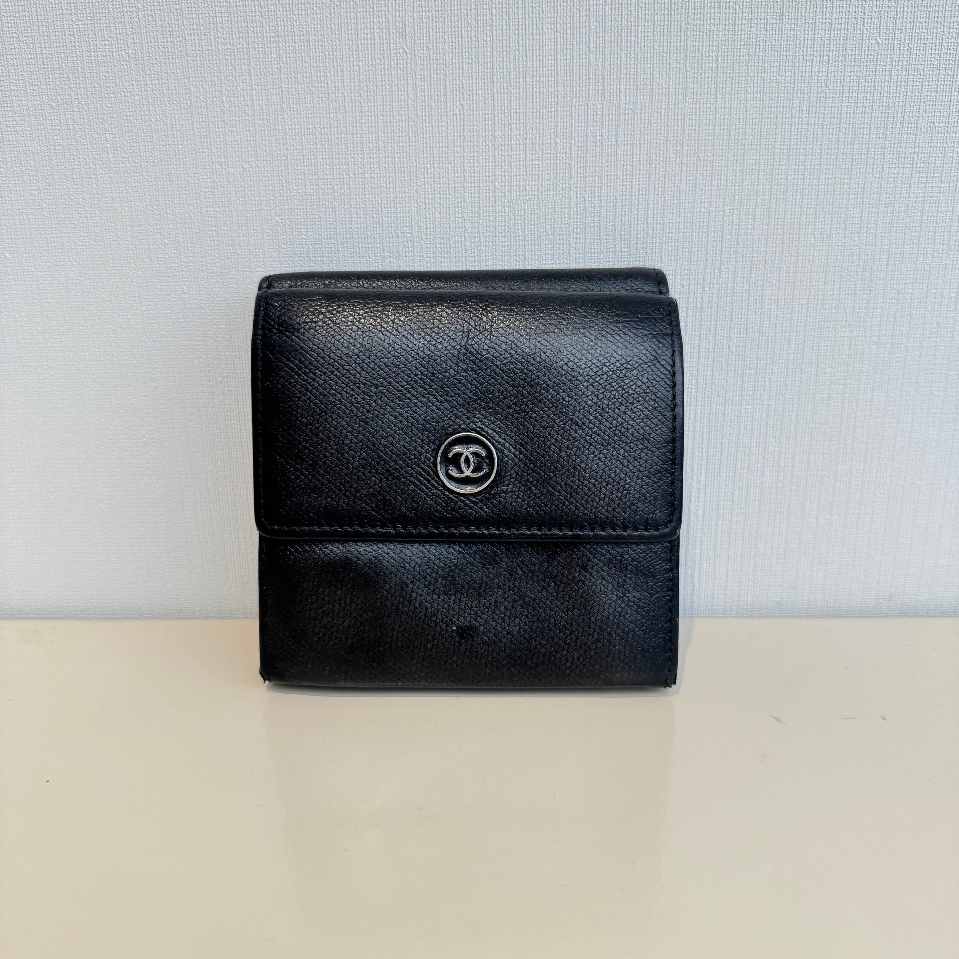 Ask for Bp??Timeless/classique leather wallet Chanel Black in Leather