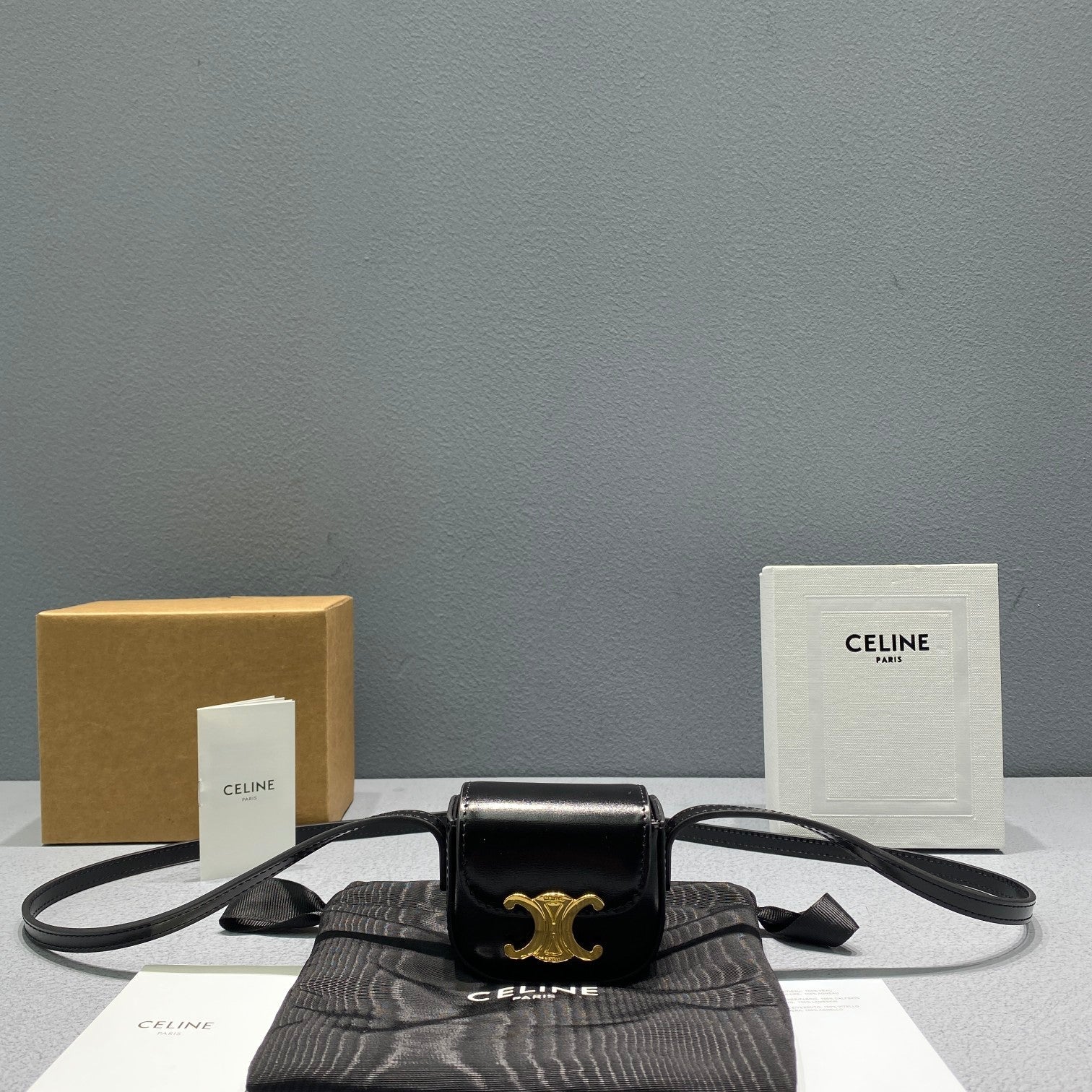 Top Quality Triomphe For Women 38No Travel Black Mini Travel Bag