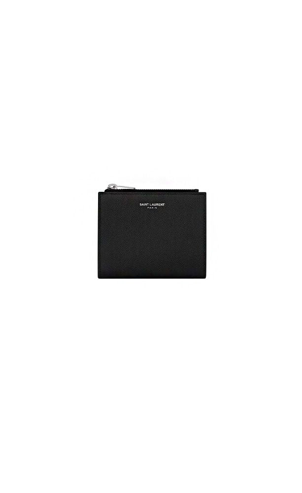 YSL Saint Laurent Saint Laurent Trending Men Print Purse In Leather Logo Travel Bag