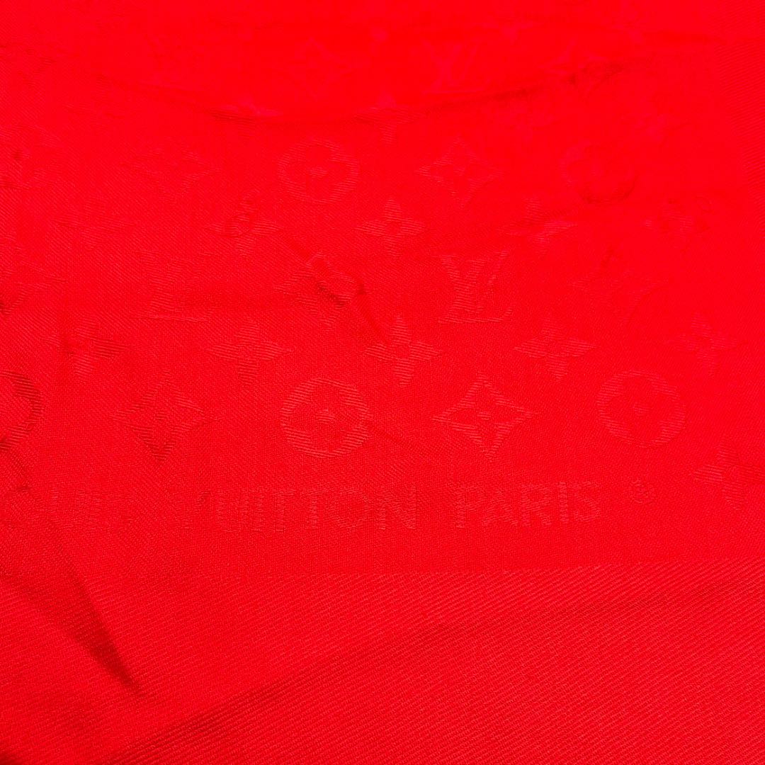 Louis Vuitton Monogram Classic Shawl Silk/Wool Scarf