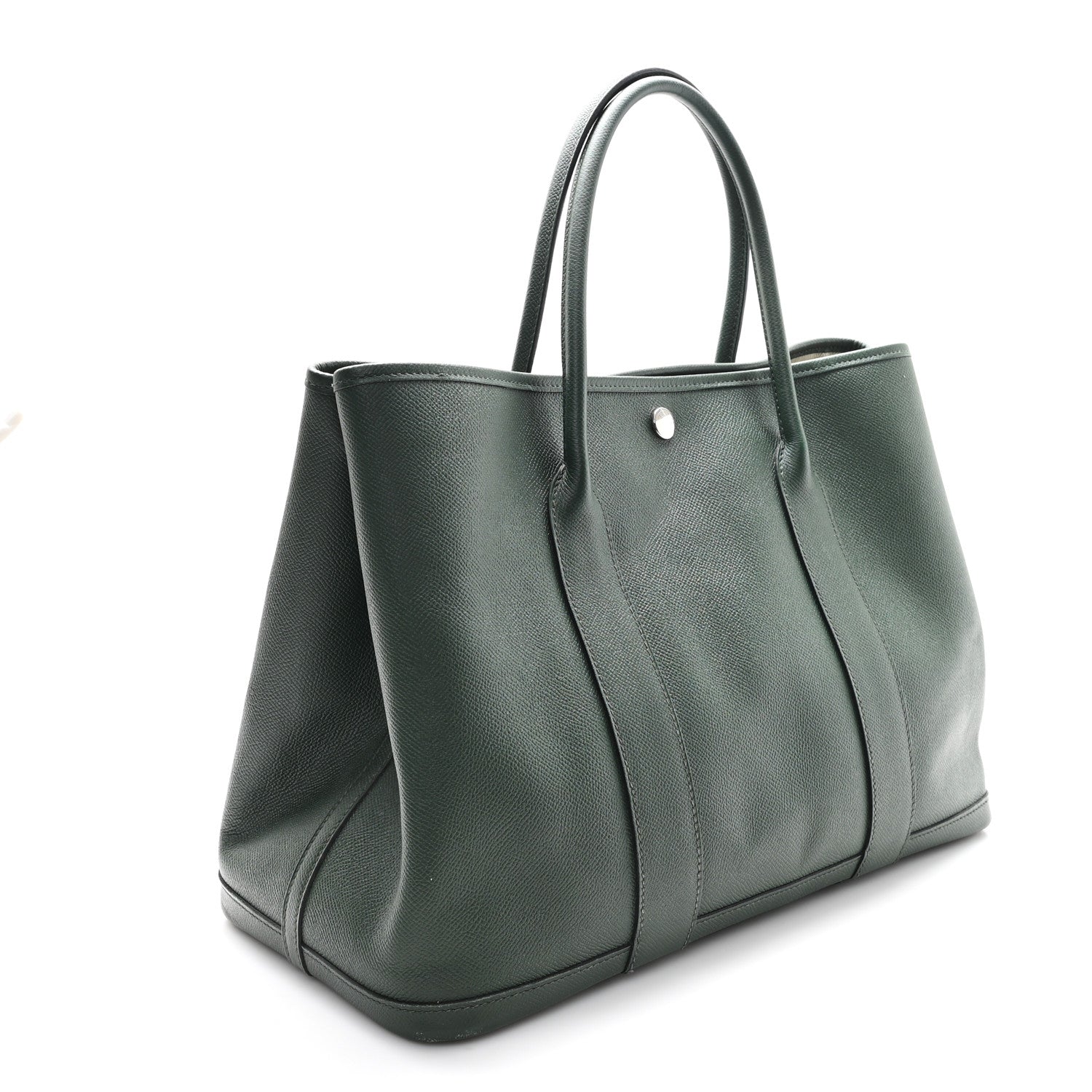Hermes Epsom Garden Party Vert Anglais Handbag Travel Bag