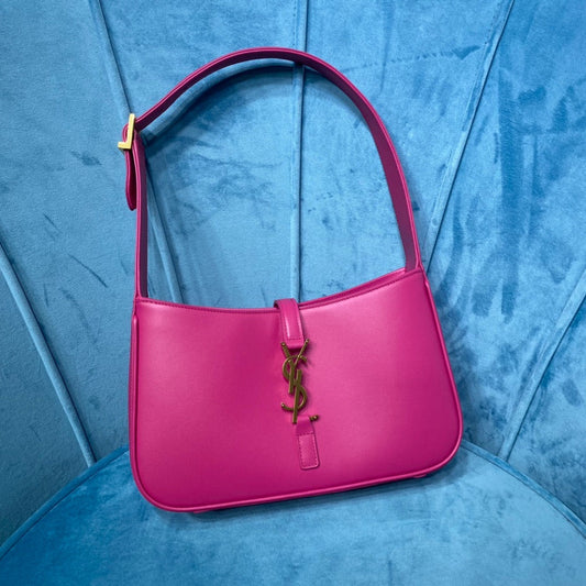 YSL Saint Laurent YSL Top Quality Le Hobo Bag In Pink Shoulder Bag