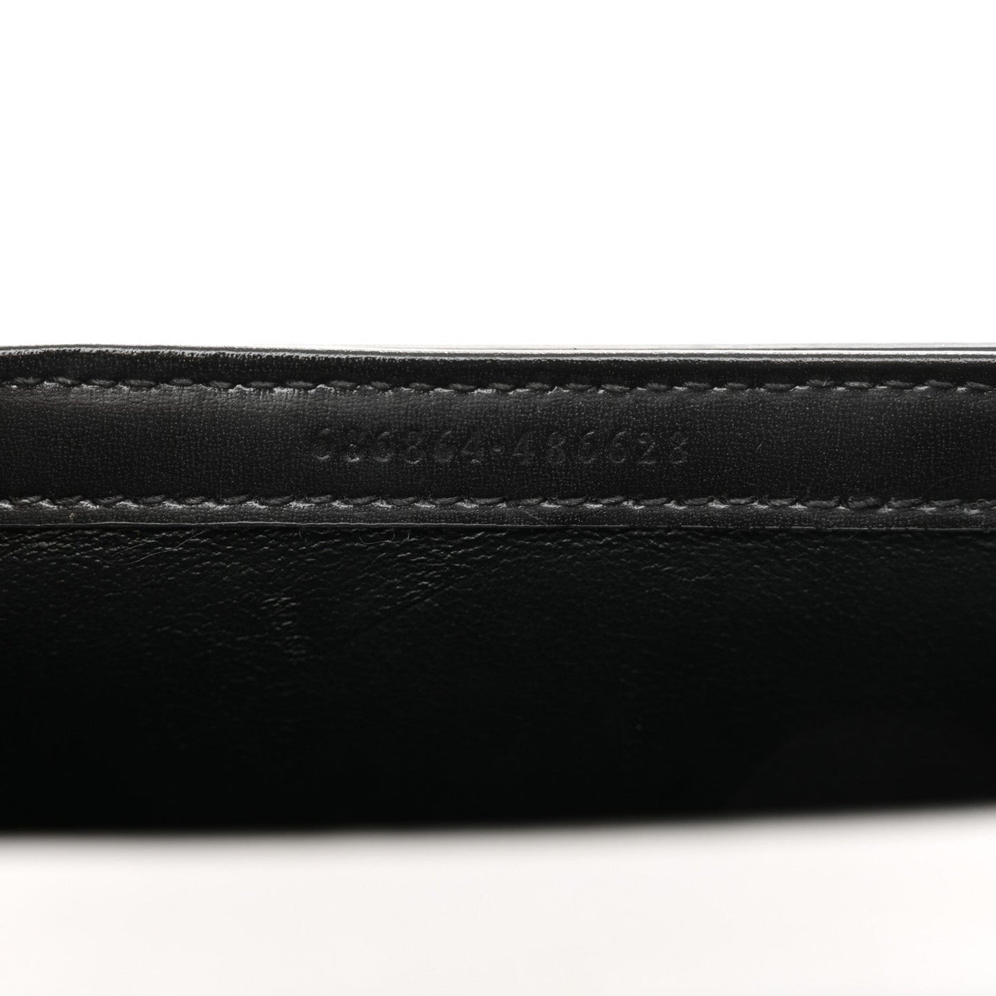 Gucci Boarded Dyana Lux Calfskin Web Monochrome Mini Bamboo 1947 Top Handle Bag Black