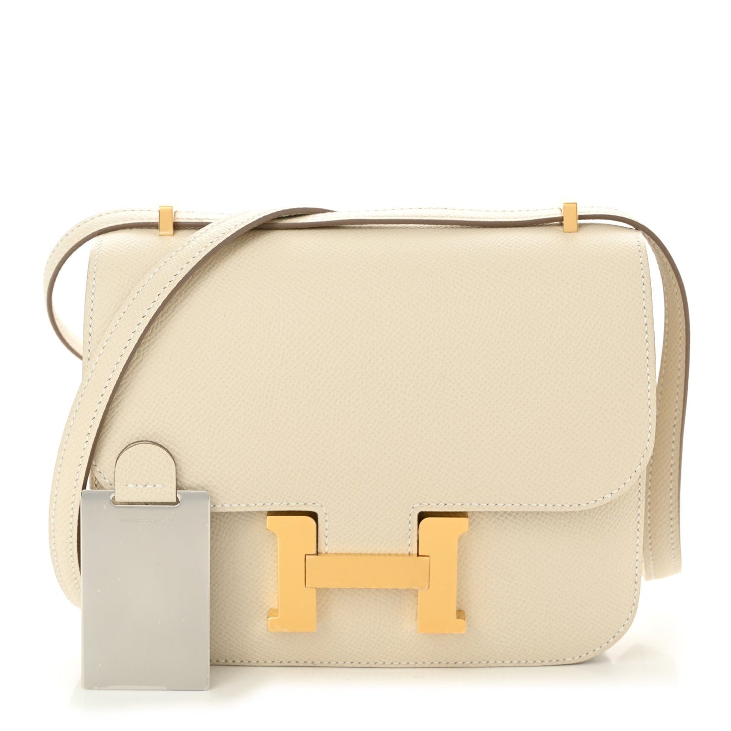 Hermes Epsom Constance Craie Handbag Travel Bag 18 Craie 1760141