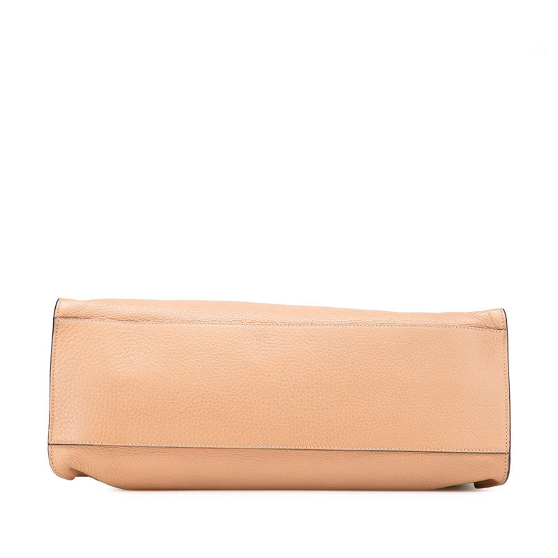 Gucci Bamboo 2Way Bag Leather Travel Bag Bag 4