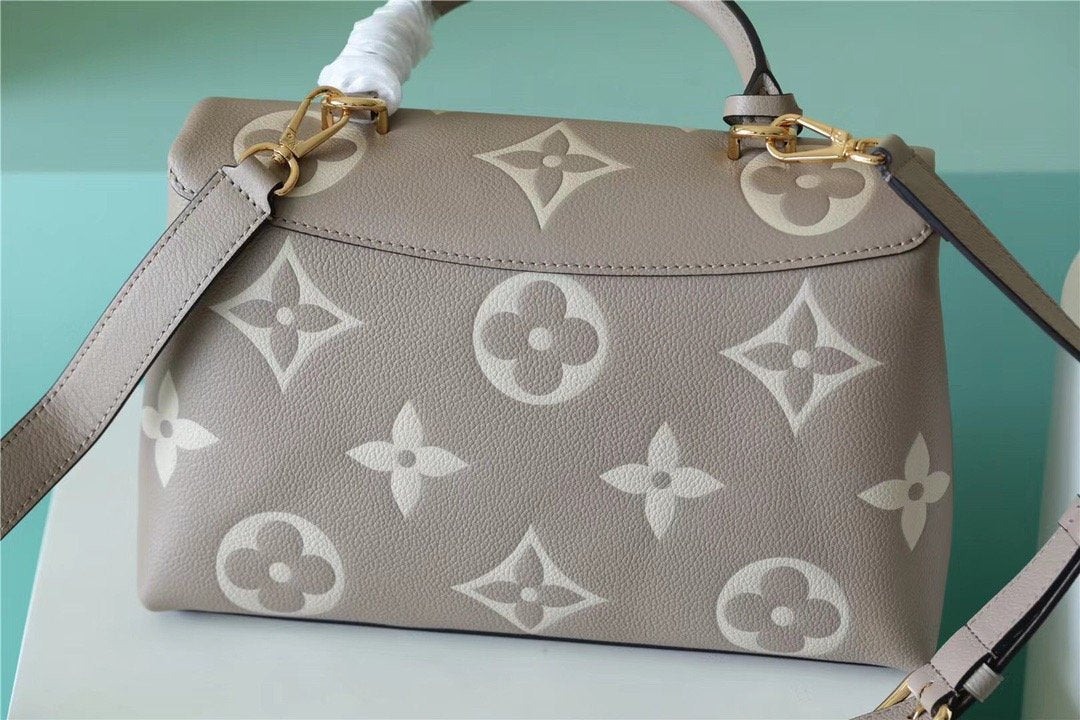 Top Quality Madeleine Mm Empreinte Dove Gray Monogram Beige Crossbody Bag